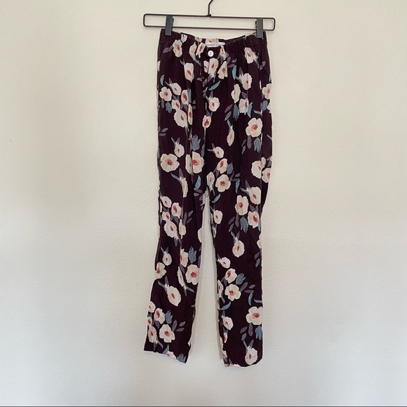 Sonnet James katrien floral play suit jogger pants sz.XXS - Picture 1 of 4
